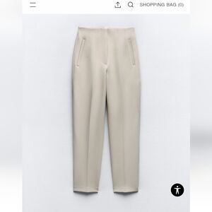 Zara High Waist Pants (S)